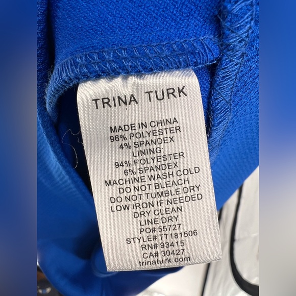 EUC Trina Trina Turk Jurnee Cold Shoulder Dress - Picture 13 of 13